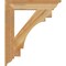 Ekena Millwork Merced Traditional Rough Sawn Bracket, Western Red Cedar, 4"W x 24"D x 28"H BKT04X24X28MRC01RWR - alternate 4